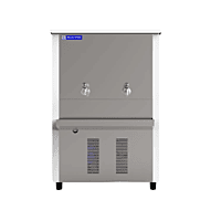 Front view of Blue star NST 170150 industrial water cooler with 150 liter storage Front view of Blue star NST 170150 industrial water cooler with 150 liter storage