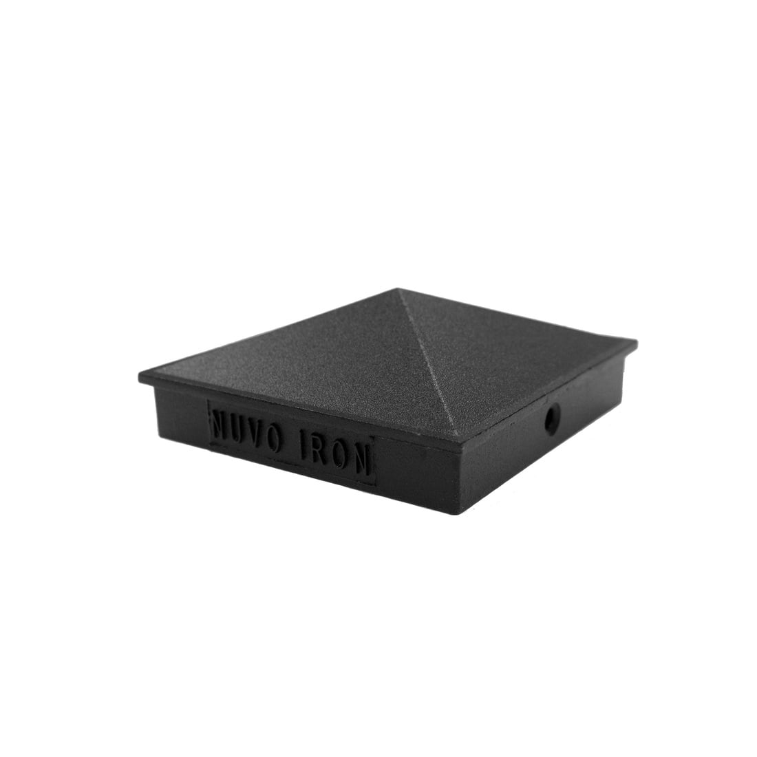 NUVO Accs & Hrdwr-Aluminum Ornamental Pyramid Post Caps 6" x 6" Black NUVO Accs & Hrdwr-Aluminum Ornamental Pyramid Post Caps 6" x 6" Black
