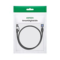 UGREEN Cat8 Nylon Braided Ethernet Cable – 40Gbps with Modular Plugs – 2m