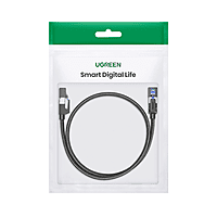 UGREEN Cat8 Nylon Braided Ethernet Cable - 40Gbps with Modular Plugs - 3m