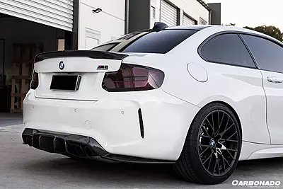 2016–2020 BMW M2 F87 VRS Style Carbon Fiber Rear Lip