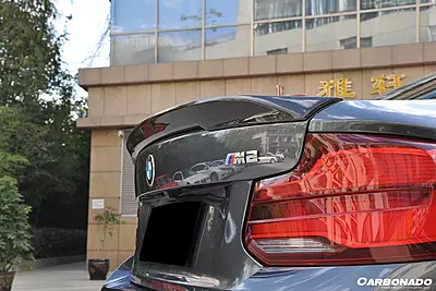 2016–2021 BMW 2 Series M2 & M2C F87 / F22 VRS Style Carbon Fiber Trunk Spoiler