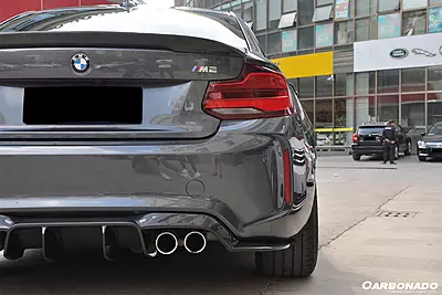 2016–2021 BMW 2 Series M2 & M2C F87 / F22 VRS Style Carbon Fiber Trunk Spoiler