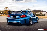 BMW M2 F87 & 2 Series F22 VR Style Carbon Fiber Roof Spoiler | 2014–2021