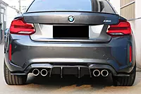 2016–2020 BMW M2 F87 VRS Style Carbon Fiber Rear Lip
