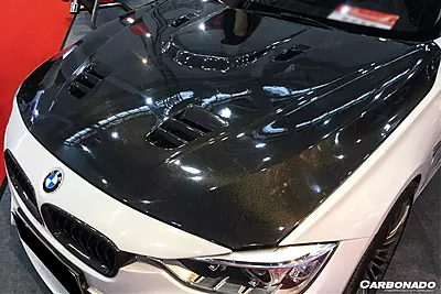 BMW 3 Series F30 F35 RZ Style Carbon Fiber Hood (2013–2019)