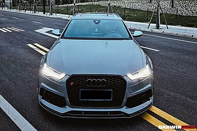 2013–2018 Audi RS6 Avant Carbon Fiber Front Lip | CFRP Aero Upgrade 2013–2018 Audi RS6 Avant Carbon Fiber Front Lip | CFRP Aero Upgrade