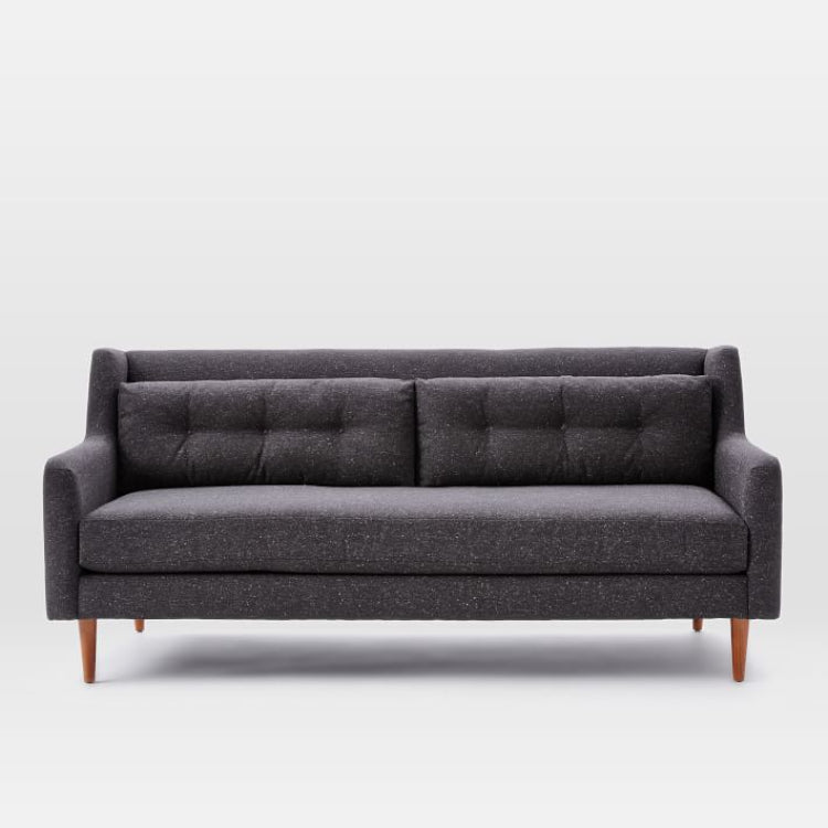 Barbany Sofa In Charcoal - Three Seater Barbany Sofa In Charcoal - Three Seater