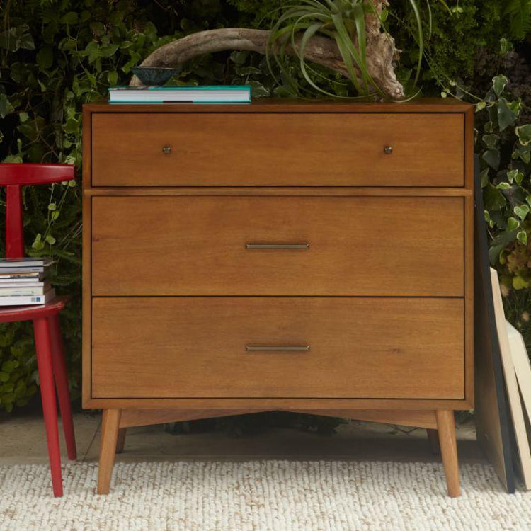 Marc Mid Century Three Drawer Chest Of Drawer Marc Mid Century Three Drawer Chest Of Drawer