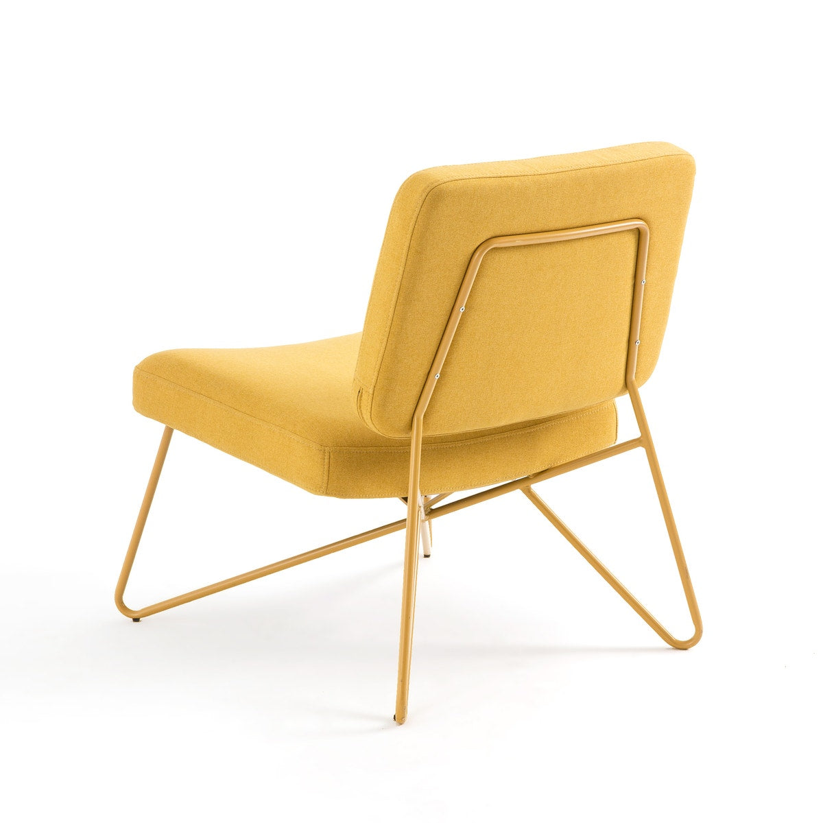Hairpin Lounge Chair In Yellow Hairpin Lounge Chair In Yellow