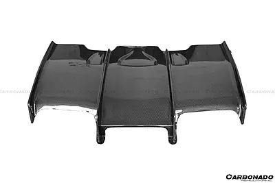 BMW M3 F80 / M4 F82 SM Style Carbon Fiber Rear Diffuser & Lip Kit (2014–2020)