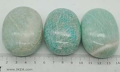 Amazonite Palmstones (India)