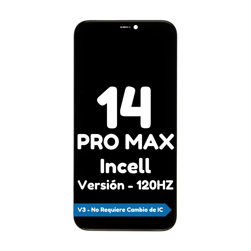 Pantalla para iPhone 14 Pro Max Incell - 120HZ - Cambio de IC No Requerido