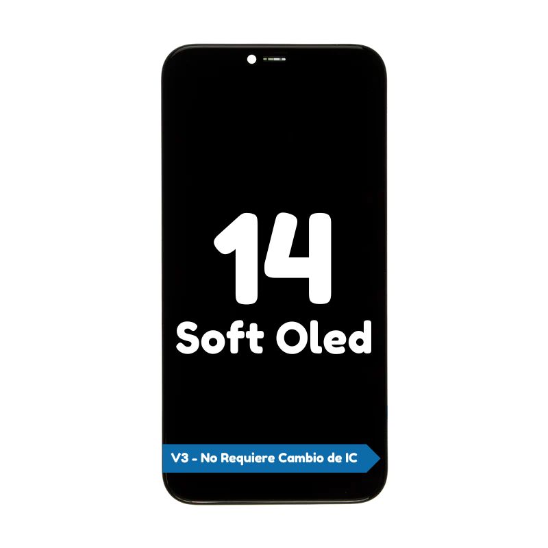Pantalla para iPhone 14 Soft Oled - Cambio de IC No Requerido