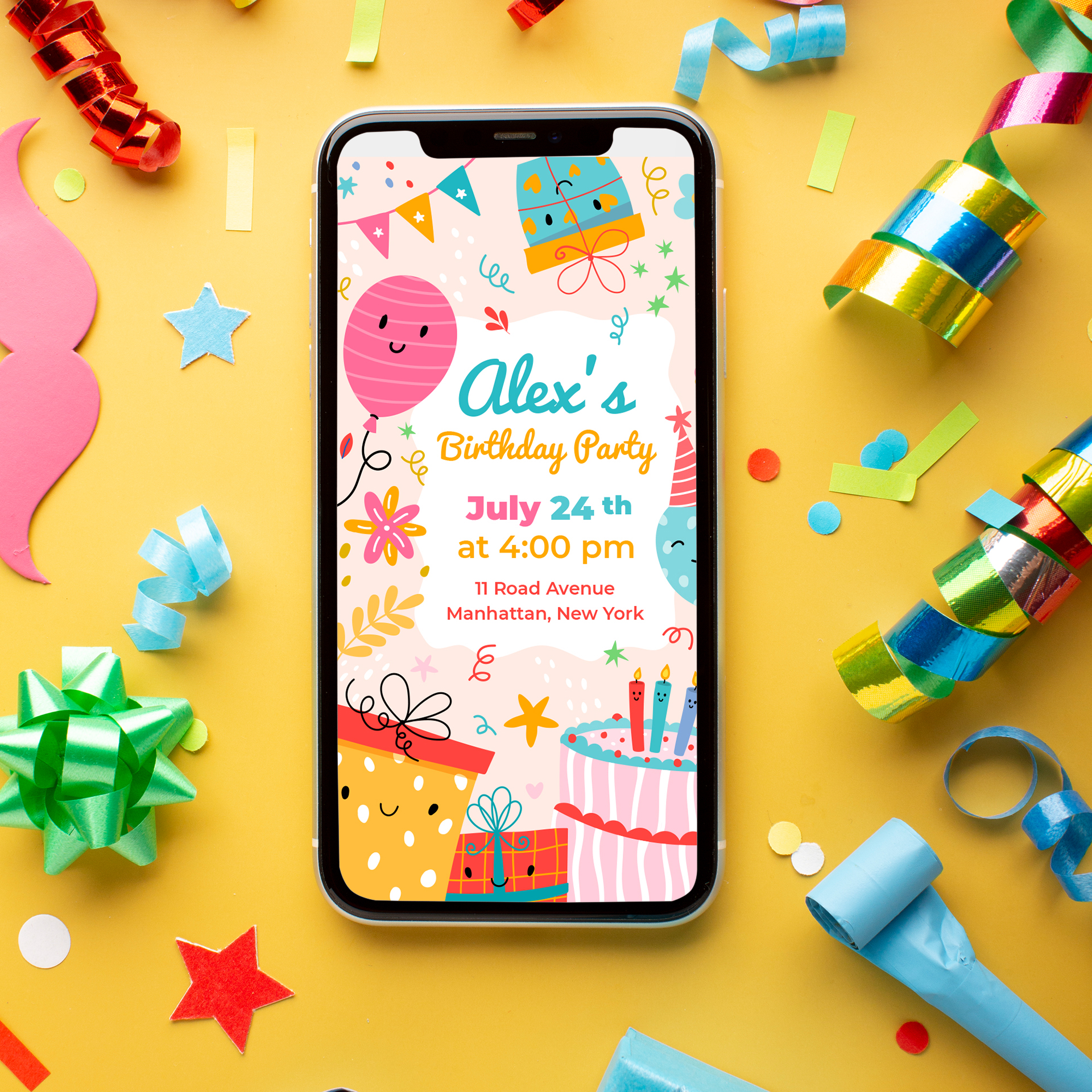 Custom Digital Invitation with QR RSVP Custom Digital Invitation with QR RSVP