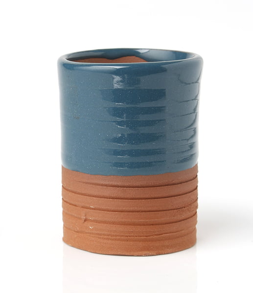 Sara Low Fire Opaque Peacock Blue Sara Low Fire Opaque Peacock Blue