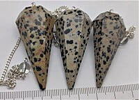 Dalmation Jasper Pendulum