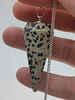 Dalmation Jasper Pendulum