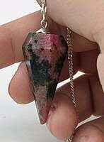 Rhodonite Pendulum