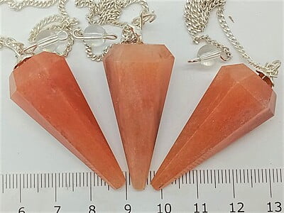 Orange Aventurine Pendulum
