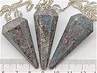 Ruby Kyanite Pendulum