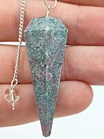 Ruby Kyanite Pendulum