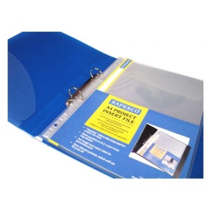 PROJ.DISPLAY BK 10P A4 RAPESCO PINSF10A