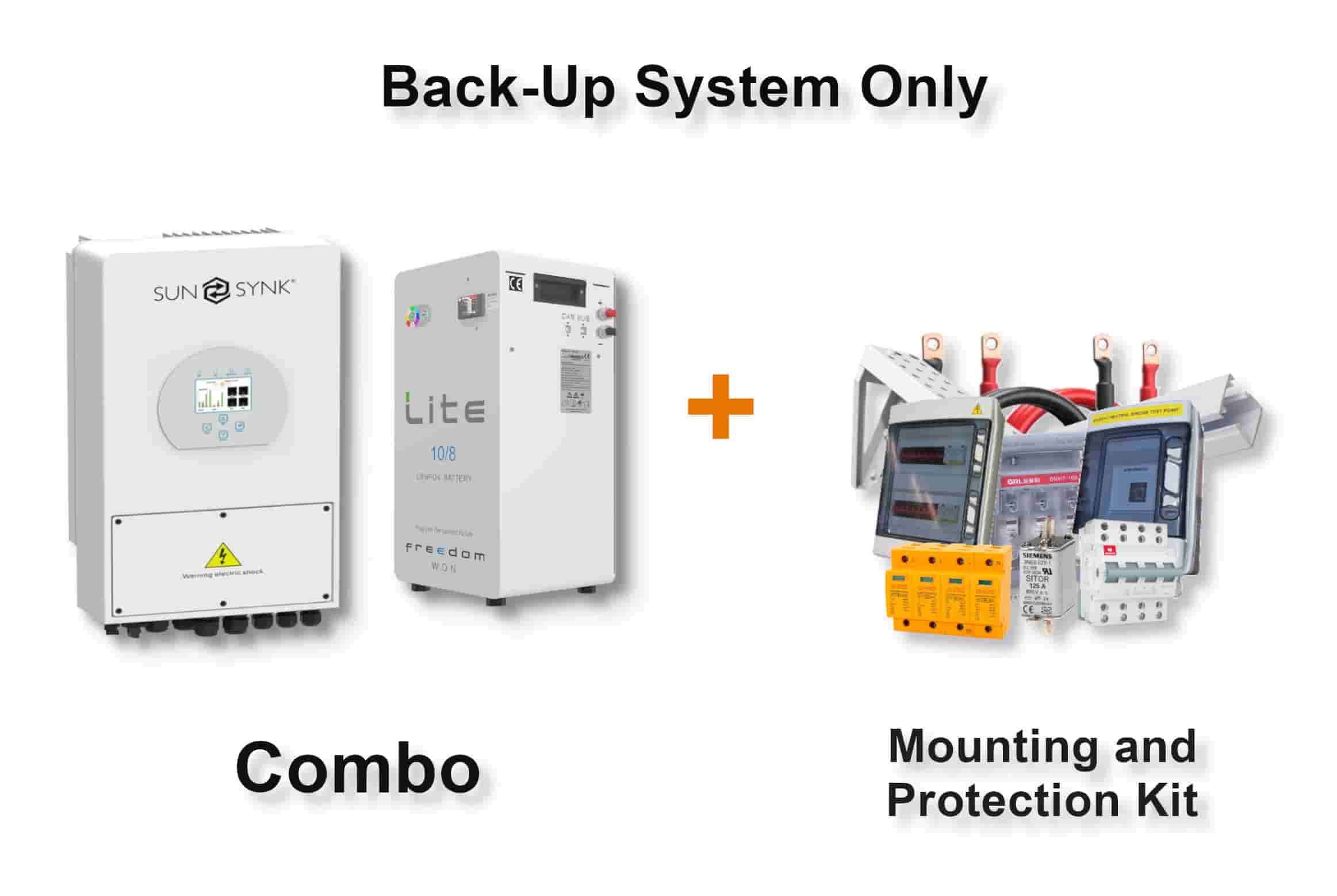 5.0 kW SUNSYNK Hybrid - FREEDOM WON Combo, c/w 10.0 kWh Lithium Battery 5.0 kW SUNSYNK Hybrid - FREEDOM WON Combo, c/w 10.0 kWh Lithium Battery