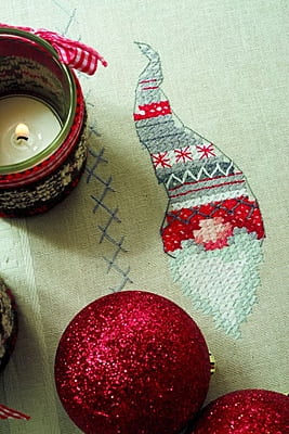 Tovaglietta 40x100 cm - Buffo Babbo Natale Tovaglietta 40x100 cm - Buffo Babbo Natale