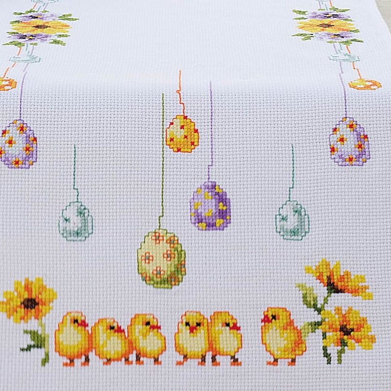 Tovaglietta Pulcini di Pasqua 32x84 CM, 16663 Tovaglietta Pulcini di Pasqua 32x84 CM, 16663