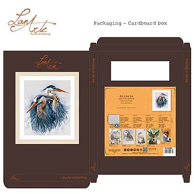 Lanarte Kit Ricamo Punto Croce Great Blue Lanarte Kit Ricamo Punto Croce Great Blue