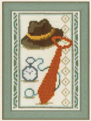 Kit Punto Croce Vintage 3 pezzi, 16219 Kit Punto Croce Vintage 3 pezzi, 16219