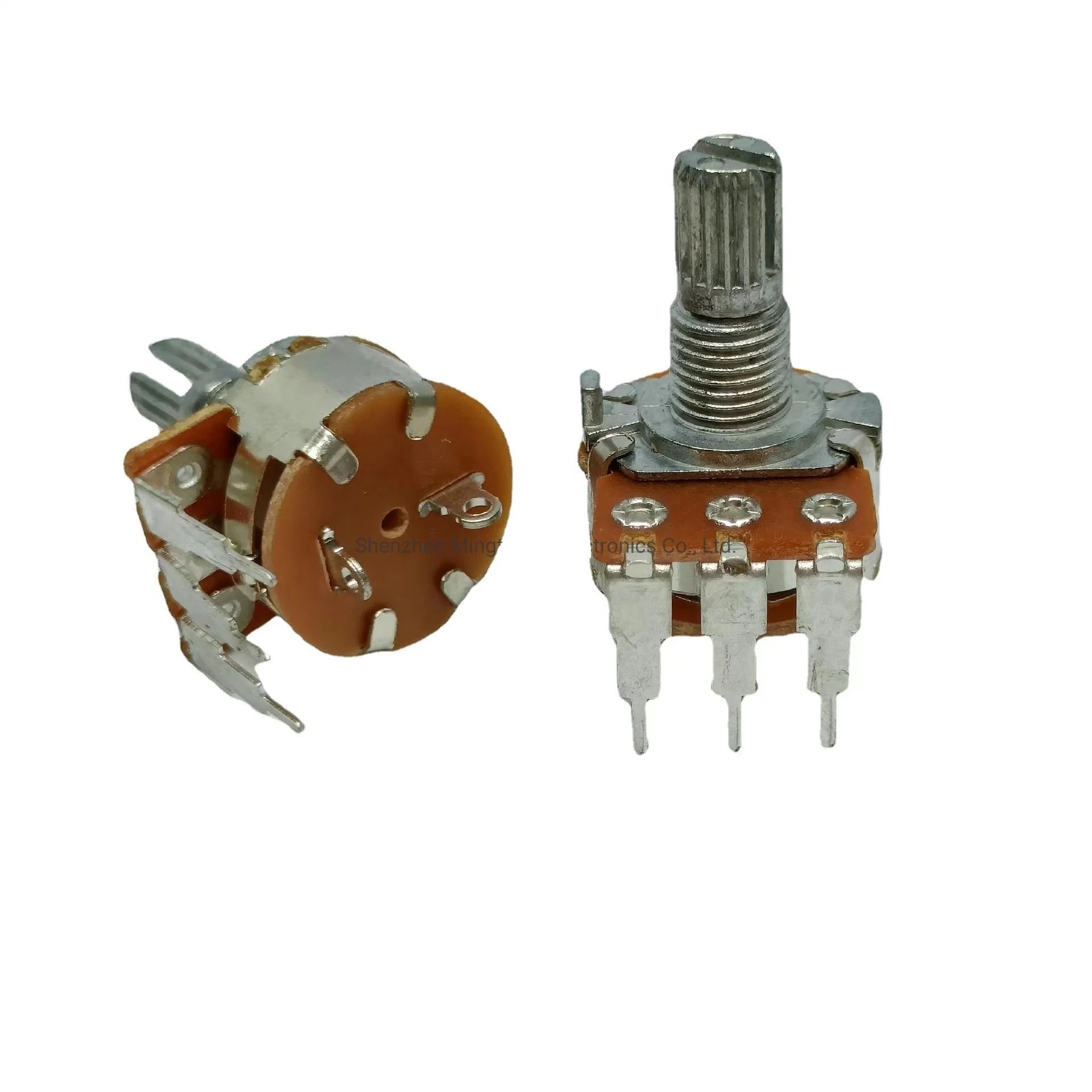 16mm Potentiometer with 90 degree PC Mount with Switch 16mm Potentiometer with 90 degree PC Mount with Switch