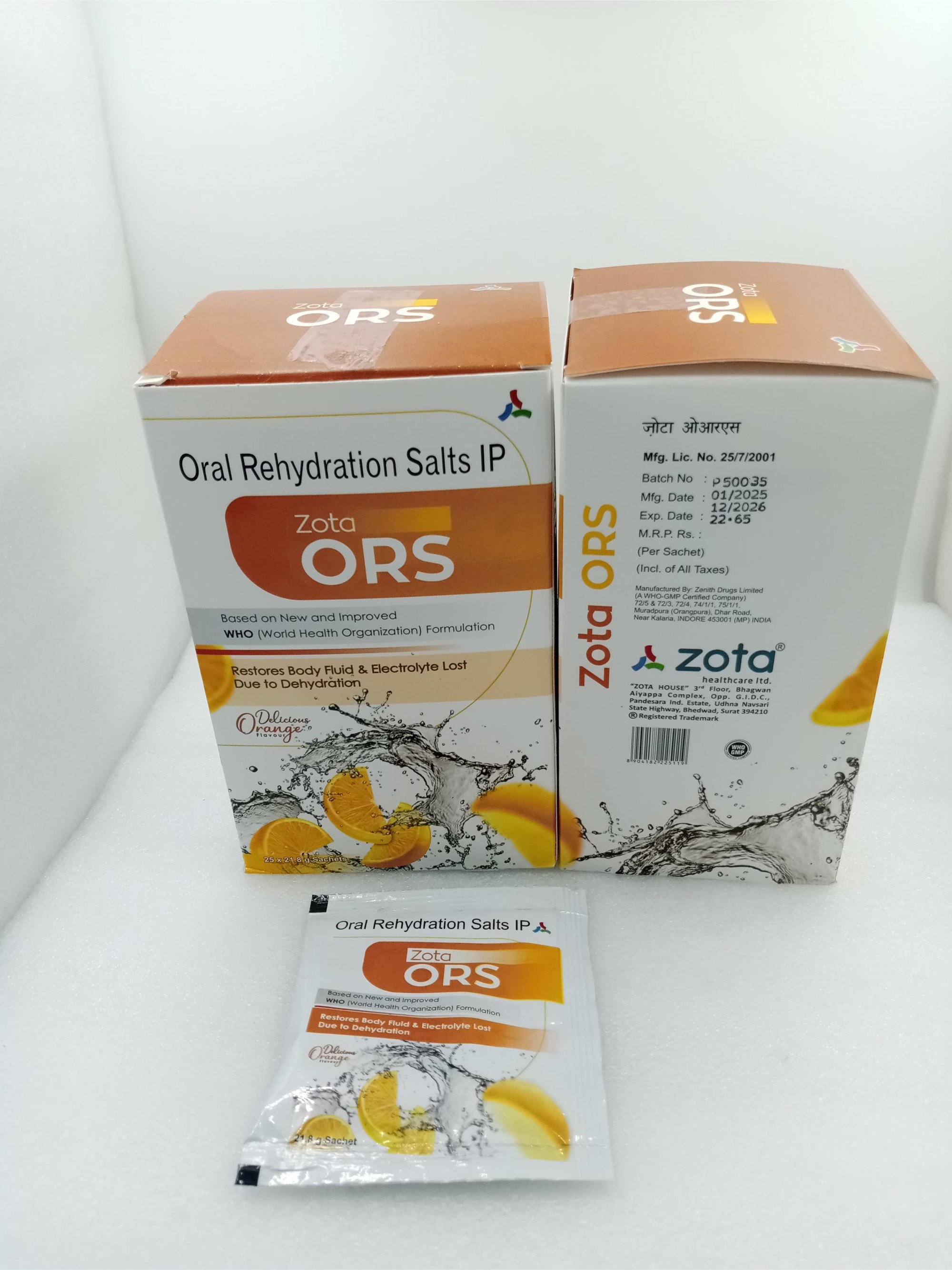 Zota ORS Powder (21.8 gm)