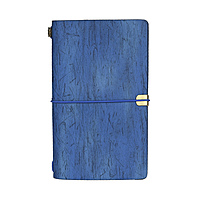 Marble Blue All in one Softbound Corporate Diary with Italian PU Cover