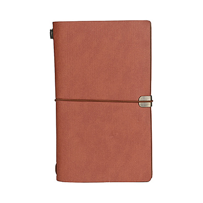 Plain Brown All in one Softbound Corporate Diary with Italian PU Cover