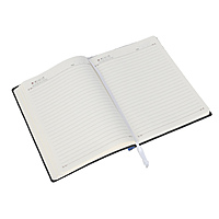 A5 Premium Lined Blue Corporate Diary with Italian PU Cover