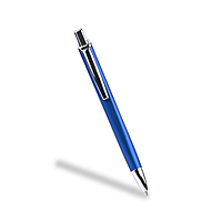 Unique Blue Corporate Diary With Pen