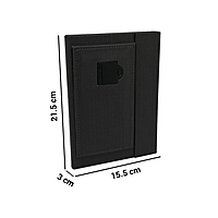 Stylish Grey Detachable Power Bank Diary