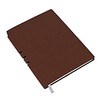 A5 Premium Brown Corporate Diary with Italian PU Cover