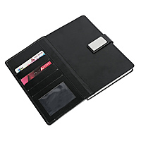 Black Corporate Diary With Pen