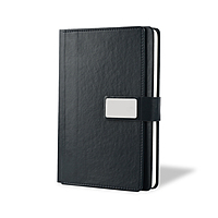 Blue Corporate Diary With Pen