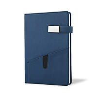 Unique Blue Corporate Diary With Pen