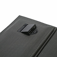 Stylish Grey Detachable Power Bank Diary