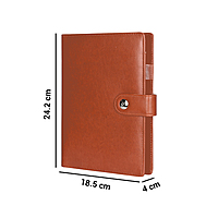 Classic Brown Diary Power Bank