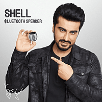 Landmark Shell Silver Portable Speaker