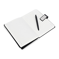 Black Corporate Diary With Pen