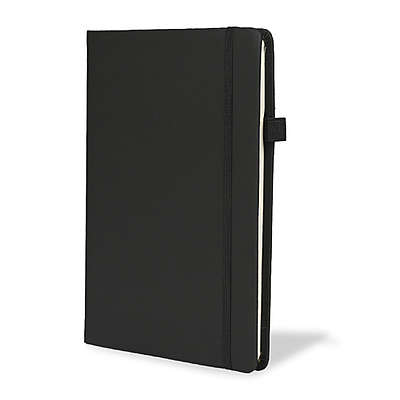 A5 Classic Black Corporate Diary with Italian PU Cover