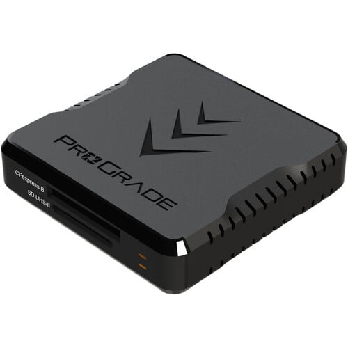 ProGrade Digital CFexpress Type B & UHS-II SDXC Dual-Slot USB 3.2 Gen 2 Card Reader ProGrade Digital CFexpress Type B & UHS-II SDXC Dual-Slot USB 3.2 Gen 2 Card Reader