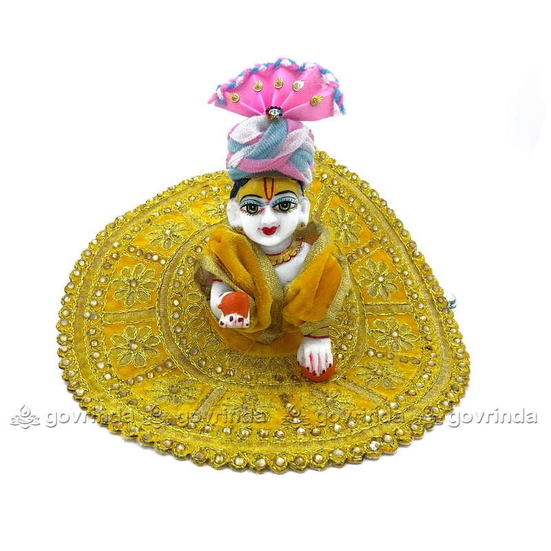 Flower Handcrafted Design - Laddu Gopal Ji Dress Flower Handcrafted Design - Laddu Gopal Ji Dress